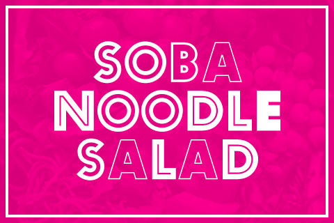 Soba Noodle Salad